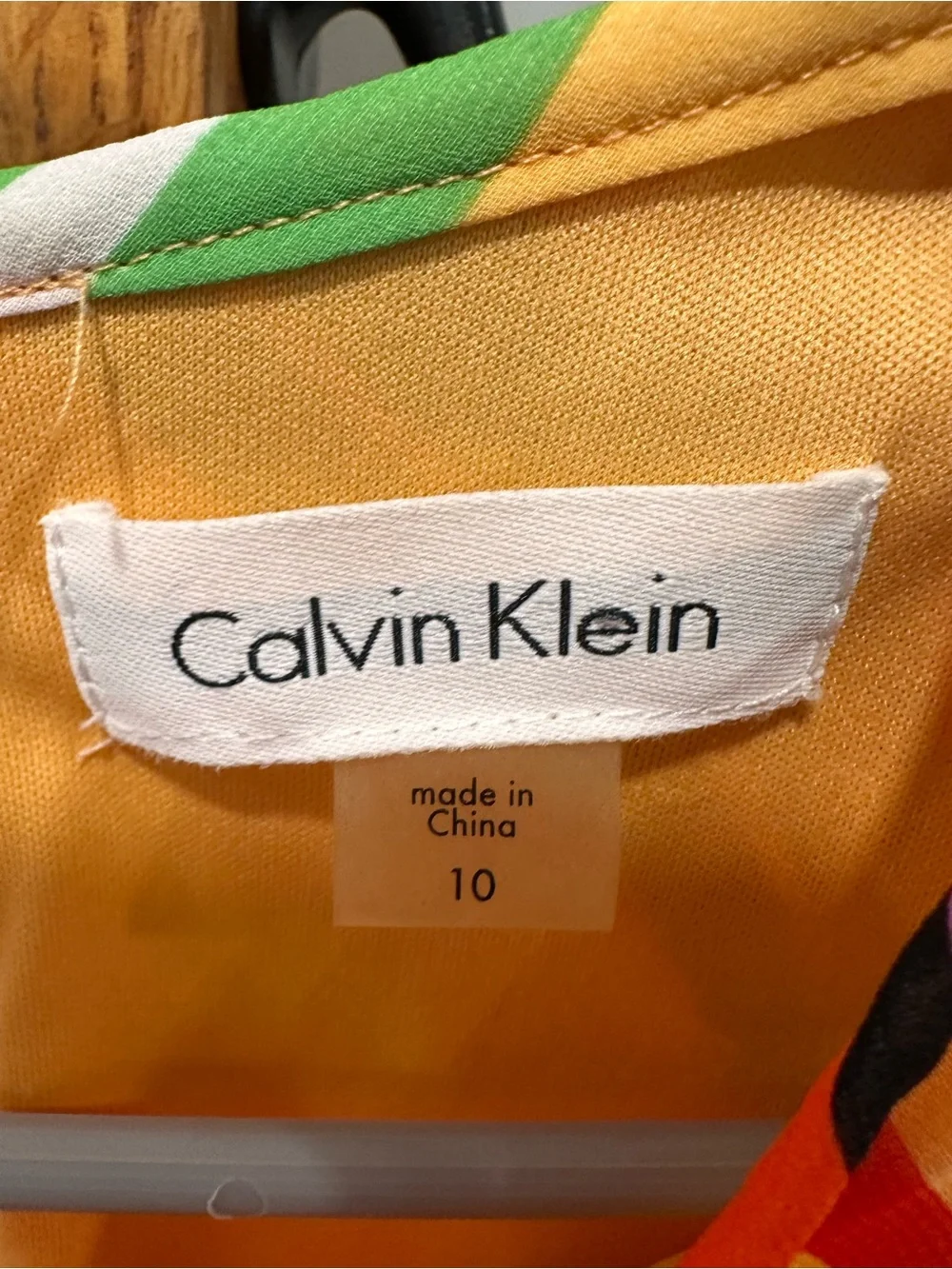 Calvin Klein bright sleeveless